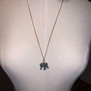 J.Crew Elephant Necklace